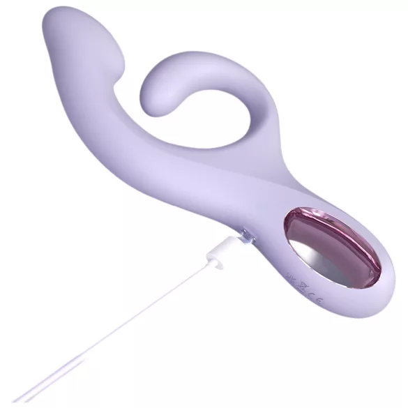 Sex HD - klitoristimulaattorilla varustettu G-pistevibraattori (violetti)