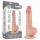 Lovetoy Sliding-Skin - realistinen tekopenis kiveksillä - 20 cm - nude