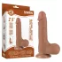 Lovetoy Sliding-Skin - realistinen dildo kiveksillä