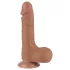Lovetoy Sliding-Skin - realistinen dildo kiveksillä