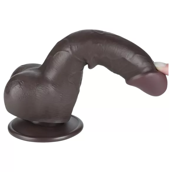 Lovetoy Sliding-Skin - realistinen kiveksellinen kaksikerrosdildo