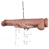 Lovetoy - realistinen XXL dildo - kaksikerroksinen - 36,5 cm - luonnollinen