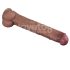 Lovetoy - kaksikerroksinen XXL dildo - 36,5 cm - (nude)