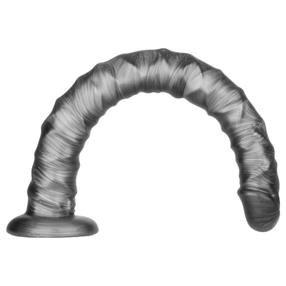 Lovetoy King Sized - suuri vibratori - 40,5 cm - harmaa