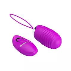   Pretty Love - Vibraatiomuna - kaukosäädin - silikoninen, violetti