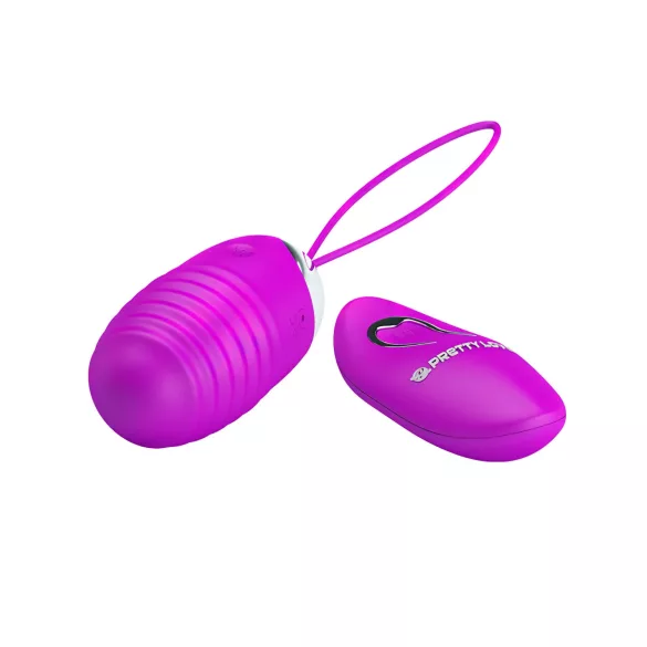 Pretty Love - Vibraatiomuna - kaukosäädin - silikoninen, violetti