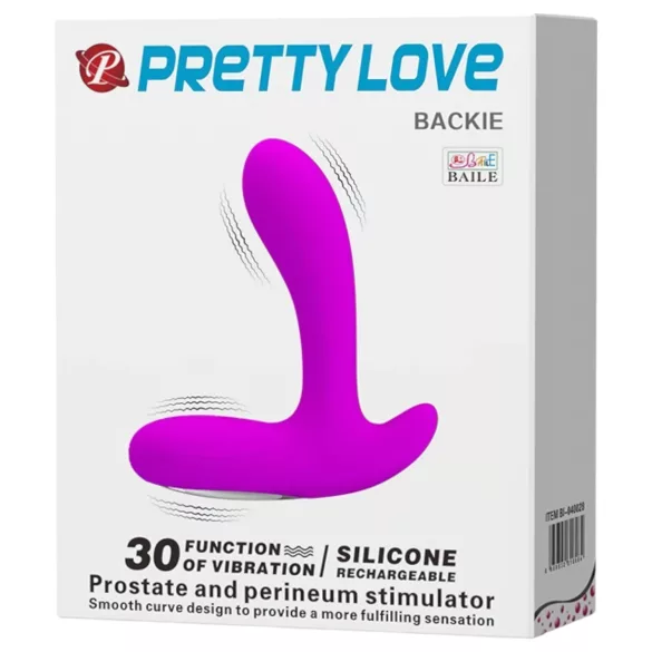 Pretty Love Backie - prostatan hierontavibraattori - pinkki