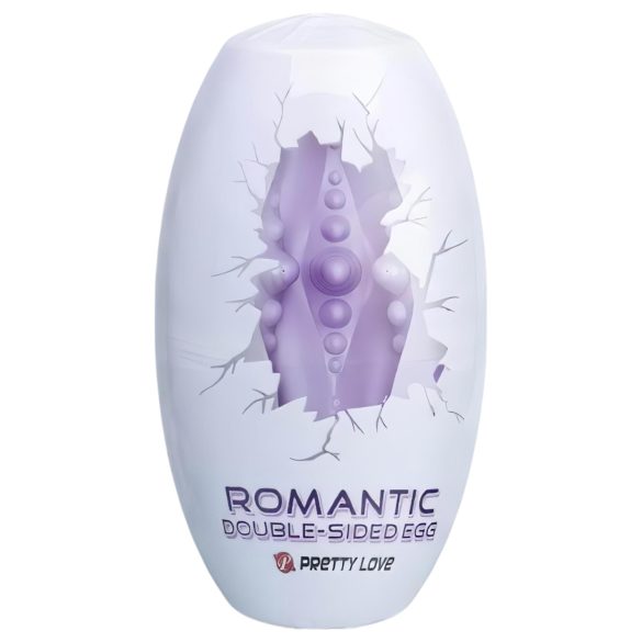 Pretty Love Romantic - masturboiva muna - violetti - 1 kpl