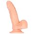 Baile Barbara Mark - eläviästi pyörivä vibraattori - 15cm (luonnollinen)
