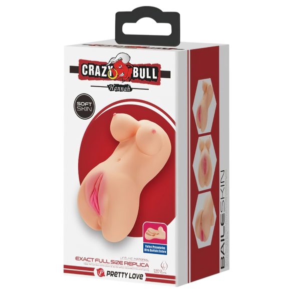 Crazy Bull - realistinen minivagina - luonnollinen