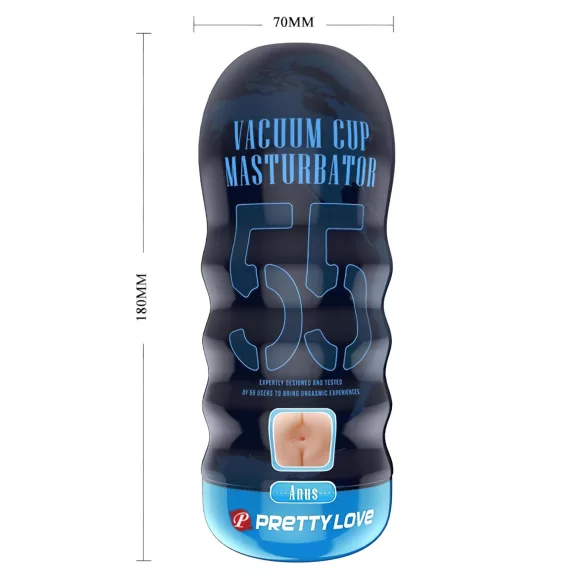 Pretty Love - masturbaattori - aidontuntuinen anus - vaalea