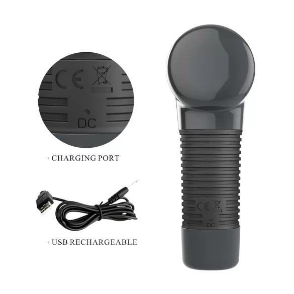 Pretty Love Magic Gun - hierontapistooli - musta