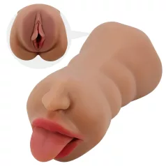 Crazy Bull - suu- ja vagina mastubaattori - luonnollinen