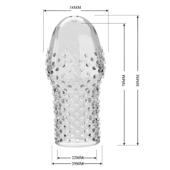 Pretty Love Becks - peniskotelo - läpinäkyvä