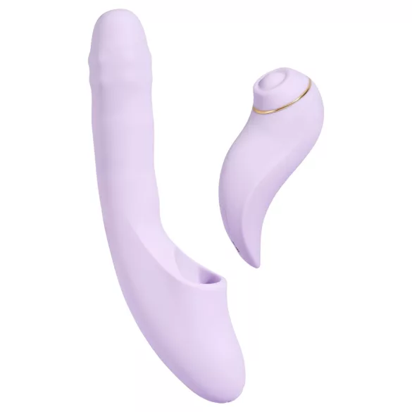 Svakom DuoGlow - Sovelluksella ohjattava G-piste- ja klitoriskiihotin (violetti)