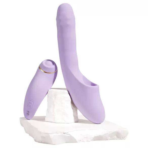 Svakom DuoGlow - Sovelluksella ohjattava G-piste- ja klitoriskiihotin (violetti)