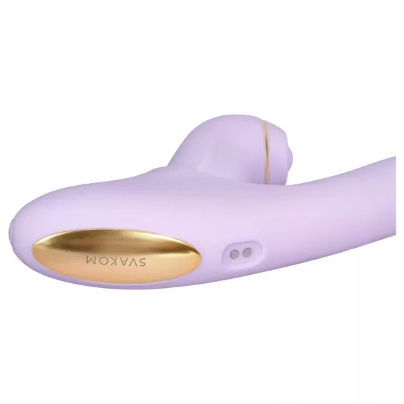 Svakom DuoGlow - Sovelluksella ohjattava G-piste- ja klitoriskiihotin (violetti)