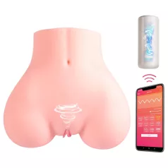 Vibeconnect - älykäs masturbaattoritorso - luonnollinen