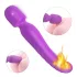 Sex HD Iris - hierova vibraattori kaksimoottorinen lämmittävä - violetti