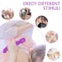 Sex HD Iris - hierova vibraattori kaksimoottorinen lämmittävä - violetti