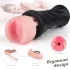 Sex HD Marcus - realistinen tekovagina kotelossa - musta/nude