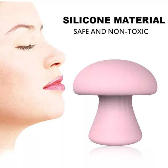 Magic Mushroom - ladattava kasvohierontalaite (pinkki)