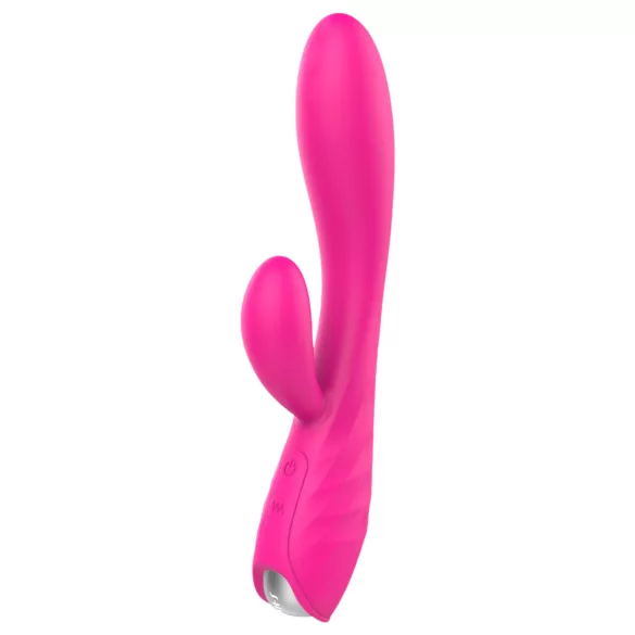 Sex HD Muses - ladattava vedenpitävä lämpeävä vibraattori - pinkki