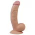 Lovetoy Ultra Soft - realistinen dildo - taipuisa - 21,5 cm - nude