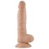Lovetoy Real Extreme - dildot imukupilla - 21 cm - iho