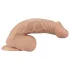Lovetoy Real Extreme - dildo imukupilla - 23 cm (naturaali)