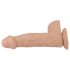 Lovetoy Real Extreme - imukuppi dildo - 23cm (luonnollinen)
