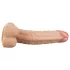 Lovetoy Real Extreme - G-piste dildo - 21 cm - luonnollinen