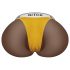 Lovetoy Streetgirl's 12 - keinotekoinen vagina torso ja stringit (tumma)