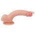 Lovetoy Luonnollinen Dildo 21cm - imukuppi, realistinen nautinnot