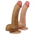 Lovetoy - realistinen taipuisa dildo - 20 cm luonnollinen