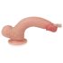Luonnollinen Kaksikerroksinen Dildo 20cm - Ihonvärinen