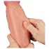 Lovetoy Nature Cock - realistinen kaksikerroksinen dildo - 25 cm - natural