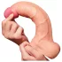 Lovetoy Nature Cock - realistinen kaksikerroksinen dildo - 25 cm - natural