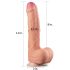Lovetoy Nature Cock - 28 cm - luonnollinen kaksikerroksinen dildo