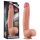 Lovetoy Natural - Aidon tuntuinen dildo 30cm (luonnonväri)