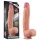 Lovetoy Nature Cock - realistinen kaksikerroksinen dildo - 30cm - luonnollinen