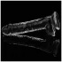 Lovetoy Flawless Clear - imukupillinen dildo - 19 cm (läpinäkyvä)