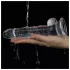 Lovetoy Flawless Clear - imukupillinen dildo - 19 cm (läpinäkyvä)