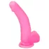 Lovetoy - dildolla imukuppi - 20 cm - pinkki