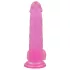 Lovetoy - dildolla imukuppi - 20 cm - pinkki