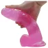 Lovetoy - dildolla imukuppi - 20 cm - pinkki