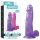 Lovetoy - dildo imukupilla - 20 cm - violetti