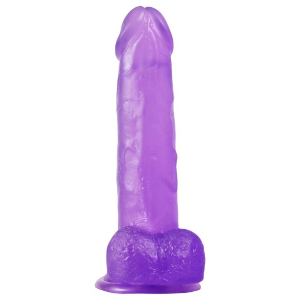 Lovetoy - dildo imukupilla - 20 cm - violetti