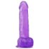 Lovetoy - dildo imukupilla - 20 cm - violetti