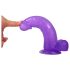 Lovetoy - dildo imukupilla - 20 cm - violetti